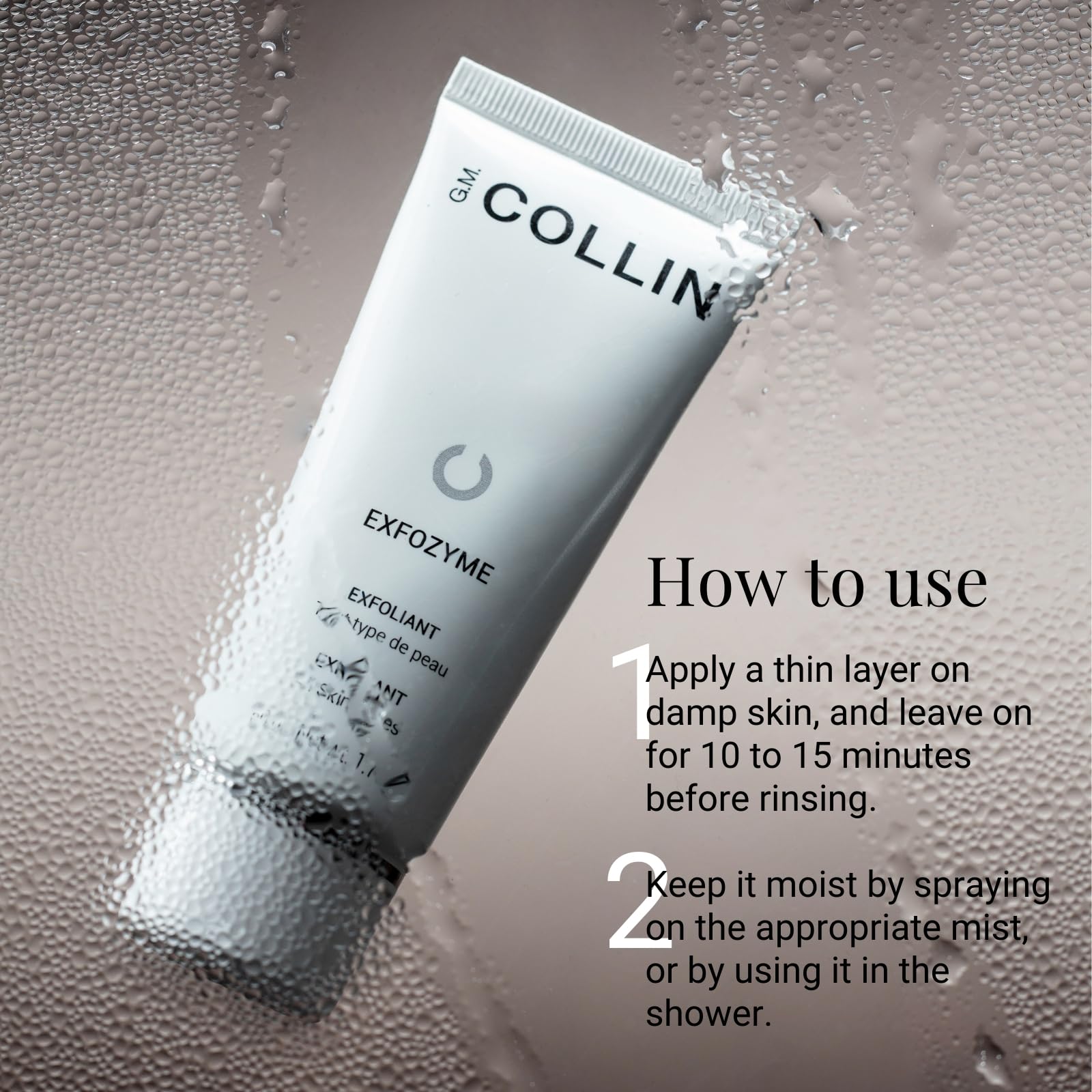 G.M. Collin Facial Cleansing Exfozyme, 1.7 Fluid Ounce
